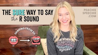 The SURE way to say the R sound by Peachie Speechie [upl. by Aleakim182]