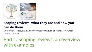 Scoping reviews an overview with examples [upl. by Lisbeth241]