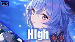 Nightcore  High The Chainsmokers  Lyrics [upl. by Tertia]