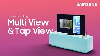 How to screen mirror your phone on your TV using Tap View and Multi View  Samsung US [upl. by Basil797]