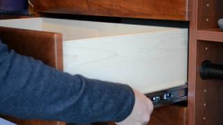 Removing a Soft Close Slide Drawer [upl. by Westley]