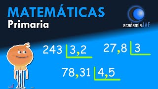 Cómo dividir números decimales [upl. by Ylim]