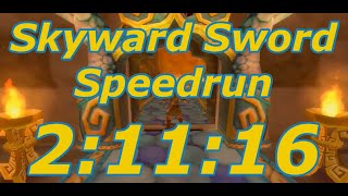 Skyward Sword Any Speedrun in 21116 [upl. by Pliske]