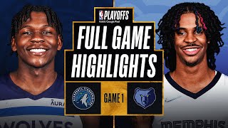 7 TIMBERWOLVES at 2 GRIZZLIES  FULL GAME HIGHLIGHTS  April 16 2022 [upl. by Abil765]