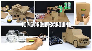 Top 5 des meilleurs projets Arduino [upl. by Akema]