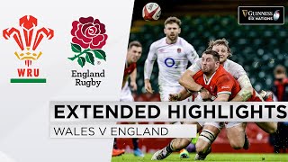 Wales v England  EXTENDED Highlights  Thriller at the Principality  2021 Guinness Six Nations [upl. by Rema]