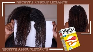 SOIN ASSOUPLISSANT et BOUCLANT pour CHEVEUX CRÉPUS🔥 [upl. by Darb]