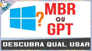 MBR ou GPT Antes de formatar veja esse vídeo e saiba a diferença [upl. by Srini]